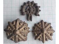 18750 Broșe autentice lucrate manual LOT 3 buc