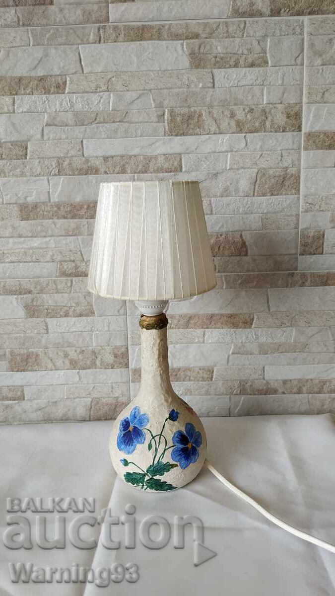 Old night lamp - table - glass - Antique with price € 23.00 | 44.98 BGN Old night lamp - table - glass - Antique with price € 23.00 | 44.98 BGN