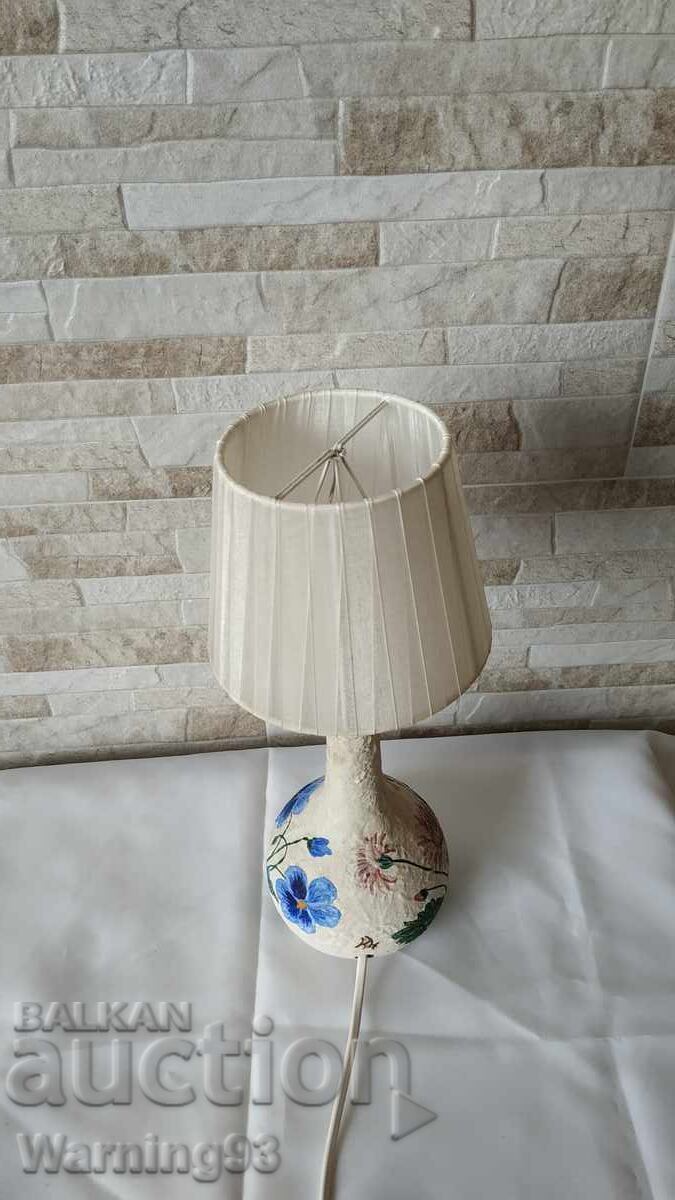 Delivery of Old night lamp - table - glass - Antique Delivery of Old night lamp - table - glass - Antique