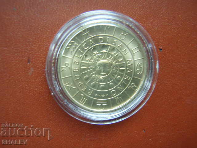 5 Euro 2019 San Marino "Gemini" - Unc (зодиак - близнаци) - 7 5 Euro 2019 San Marino "Gemini" - Unc (зодиак - близнаци) - 7