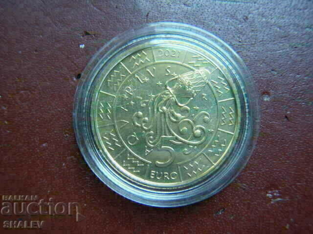 Livrarea 5 Euro 2021 San Marino "Văsător"- Unc (zodiac - Vărsător) Livrarea 5 Euro 2021 San Marino "Văsător"- Unc (zodiac - Vărsător)