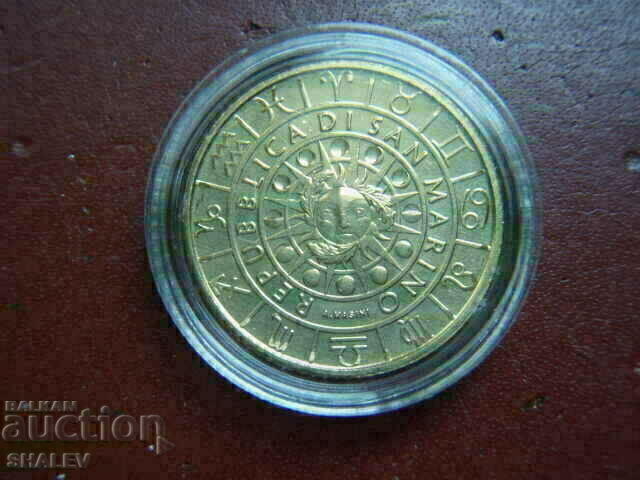 5 Euro 2021 San Marino "Văsător"- Unc (zodiac - Vărsător) - 6 5 Euro 2021 San Marino "Văsător"- Unc (zodiac - Vărsător) - 6