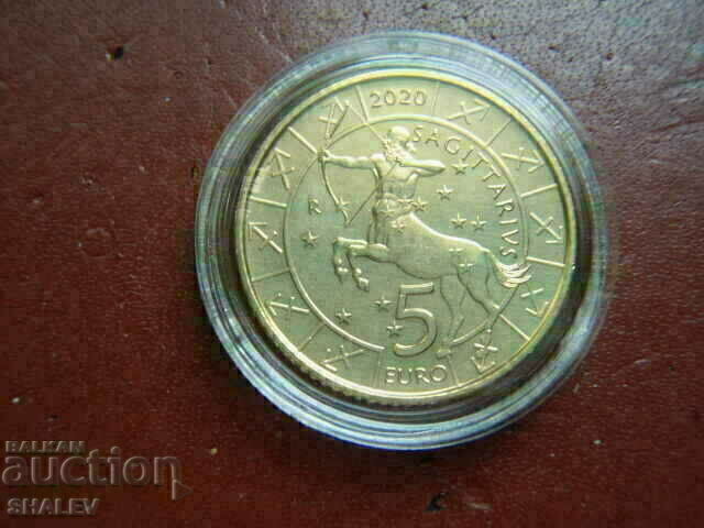 5 Euro 2020 San Marino "Sagittarius"- Unc (zodiac - Sagittarius) with price 22.89 BGN | € 11.70 5 Euro 2020 San Marino "Sagittarius"- Unc (zodiac - Sagittarius) with price 22.89 BGN | € 11.70