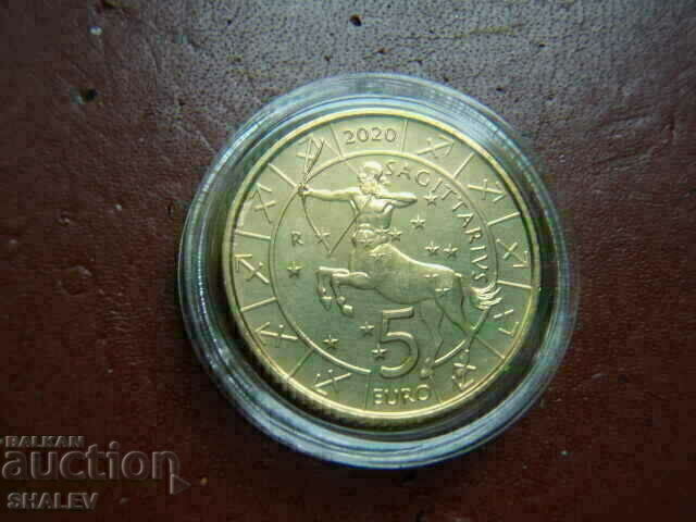 5 Euro 2020 San Marino "Sagittarius"- Unc (zodiac - Sagittarius) 5 Euro 2020 San Marino "Sagittarius"- Unc (zodiac - Sagittarius)