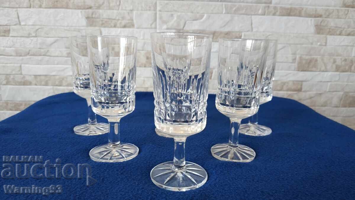 Brand new crystal glass set - 6 pieces - Quartz Factory with price 67.00 BGN | € 34.26 Brand new crystal glass set - 6 pieces - Quartz Factory with price 67.00 BGN | € 34.26