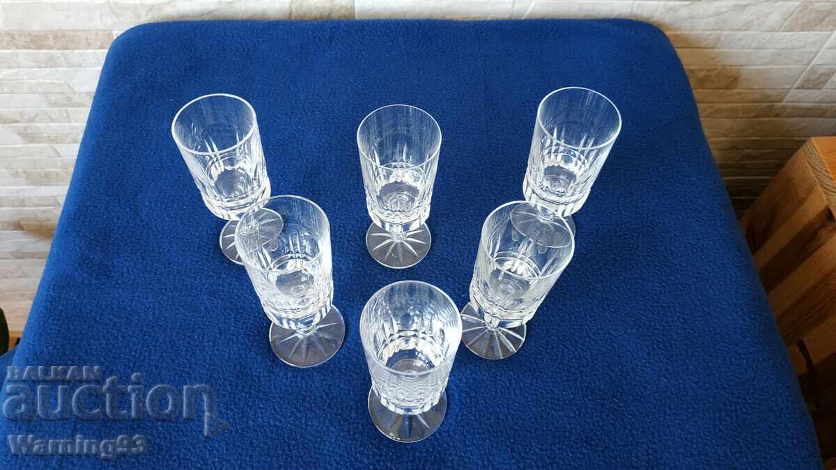 Auction Brand new crystal glass set - 6 pieces - Quartz Factory Auction Brand new crystal glass set - 6 pieces - Quartz Factory