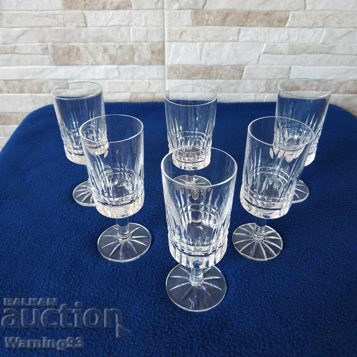 Delivery of Brand new crystal glass set - 6 pieces - Quartz Factory Delivery of Brand new crystal glass set - 6 pieces - Quartz Factory