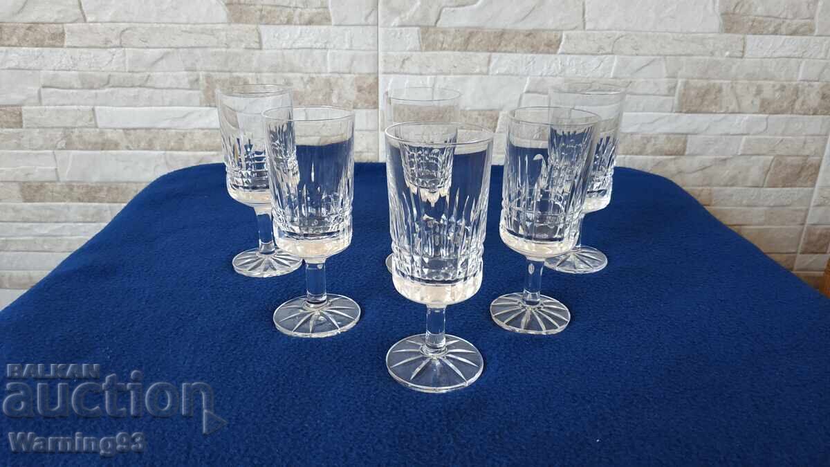 Brand new crystal glass set - 6 pieces - Quartz Factory - 6 Brand new crystal glass set - 6 pieces - Quartz Factory - 6