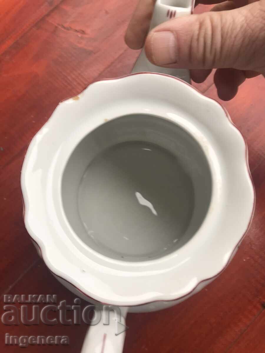 PORCELAIN TEAPOT BULGARIA LABEL - 7 PORCELAIN TEAPOT BULGARIA LABEL - 7