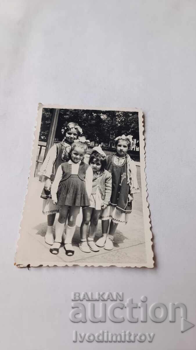 Photo of Girls at Graduation in 1961 Photo of Girls at Graduation in 1961