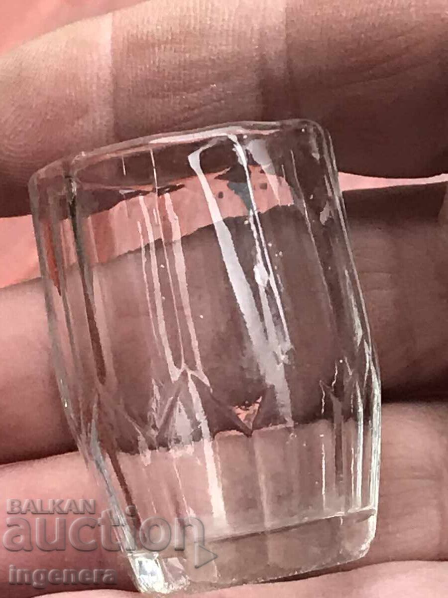 GLASS CUP RELIEF MINI FOR RAKIYA ANTIQUE with price 3.00 BGN | € 1.53 GLASS CUP RELIEF MINI FOR RAKIYA ANTIQUE with price 3.00 BGN | € 1.53