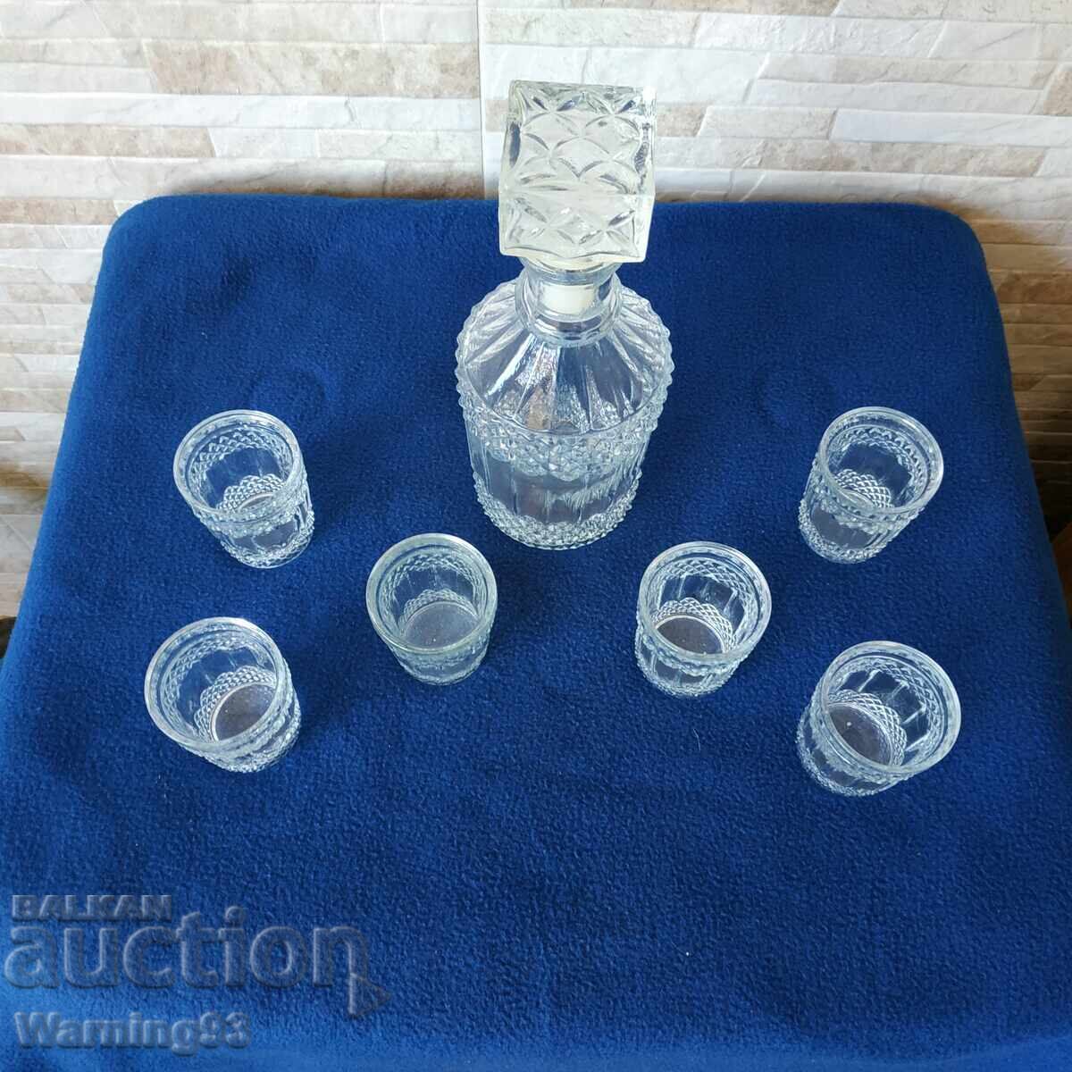 Ολοκαίνουργιο σερβίτσιο ρακής - 7 τεμαχίων - Εργοστάσιο Κίτκα με τιμή € 32.00 | 62.59 BGN