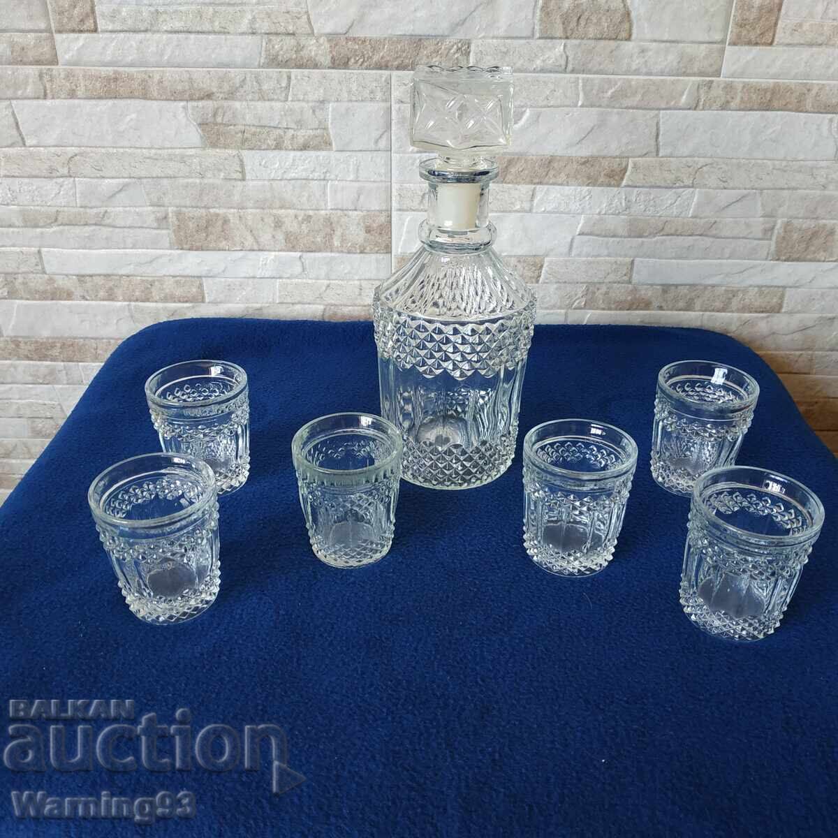 Ολοκαίνουργιο σερβίτσιο ρακής - 7 τεμαχίων - Εργοστάσιο Κίτκα - 5 Ολοκαίνουργιο σερβίτσιο ρακής - 7 τεμαχίων - Εργοστάσιο Κίτκα - 5