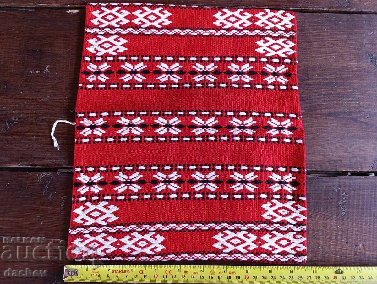 Много Стара Ръчно Тъкана Везана Калъфка Механа - КАТО НОВА! с цена € 15.00 | 29.34 лв.