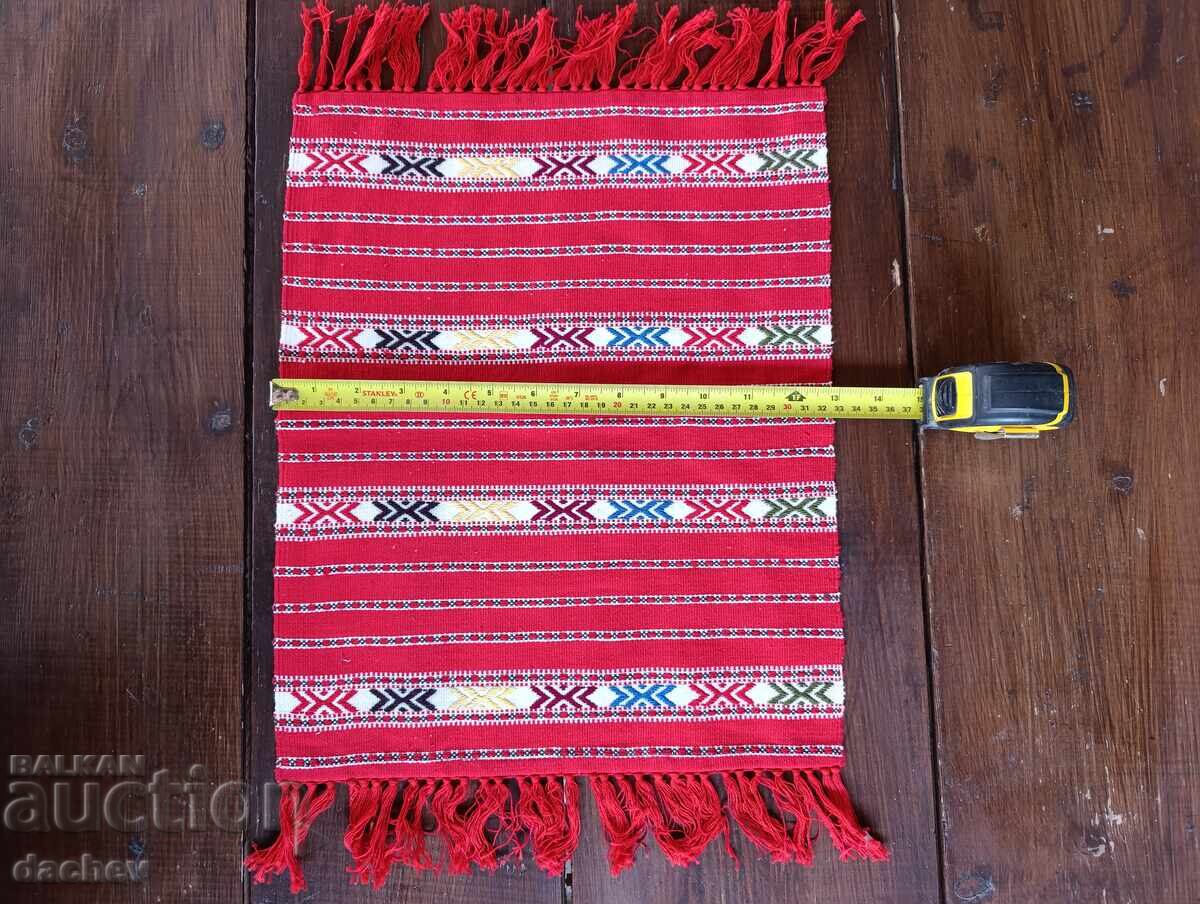 Old Hand-Woven Embroidered Tablecloth Checkered Tavern - LIKE NEW! with price 40.00 BGN | € 20.45 Old Hand-Woven Embroidered Tablecloth Checkered Tavern - LIKE NEW! with price 40.00 BGN | € 20.45