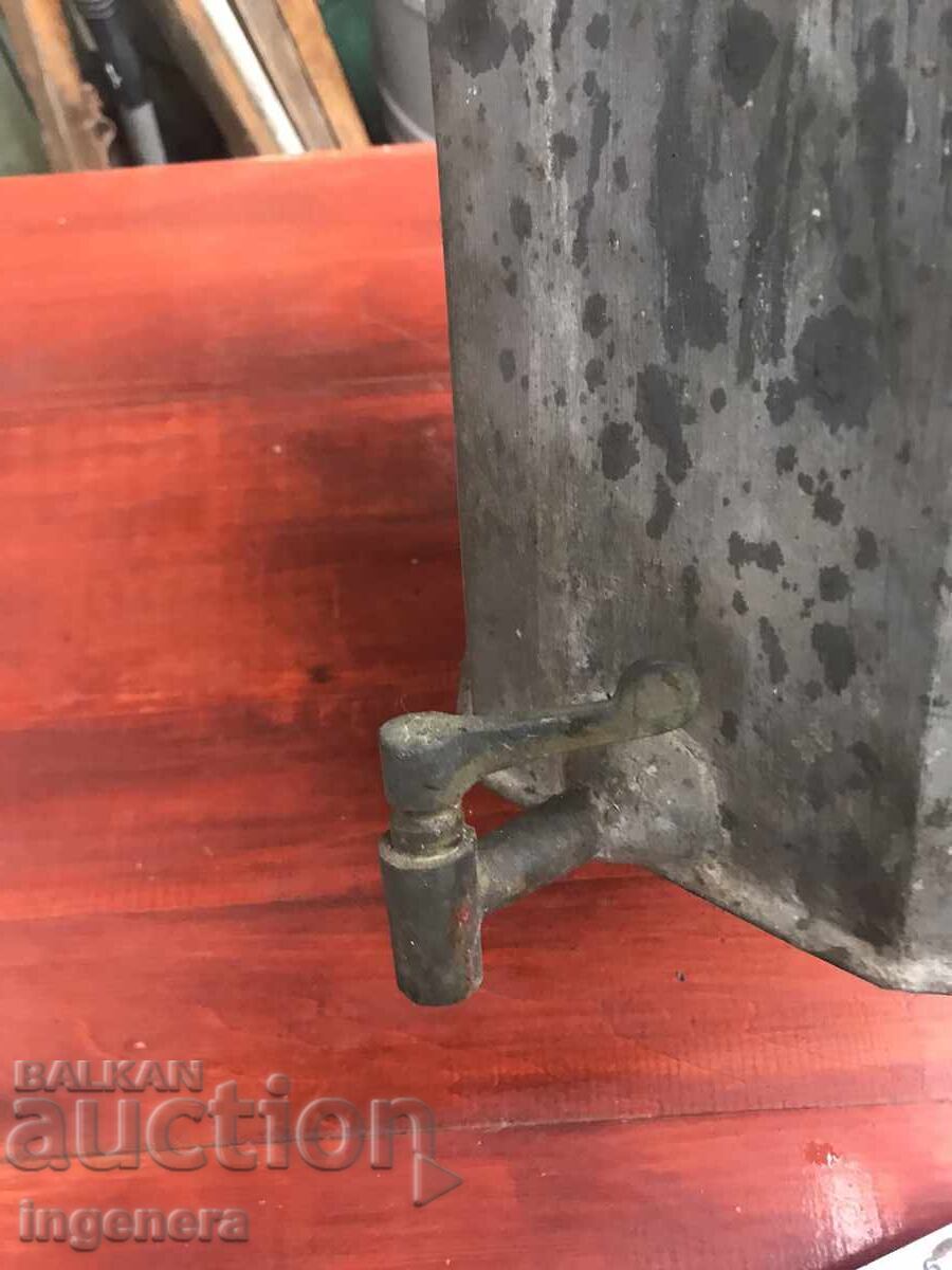 Νιπτήρας ρουστίκ κανελί από γαλβανισμένη λαμαρίνα - 5 Νιπτήρας ρουστίκ κανελί από γαλβανισμένη λαμαρίνα - 5