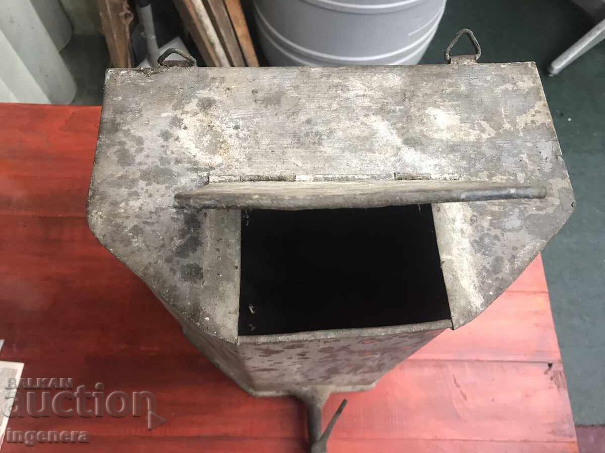 Νιπτήρας ρουστίκ κανελί από γαλβανισμένη λαμαρίνα - 7 Νιπτήρας ρουστίκ κανελί από γαλβανισμένη λαμαρίνα - 7