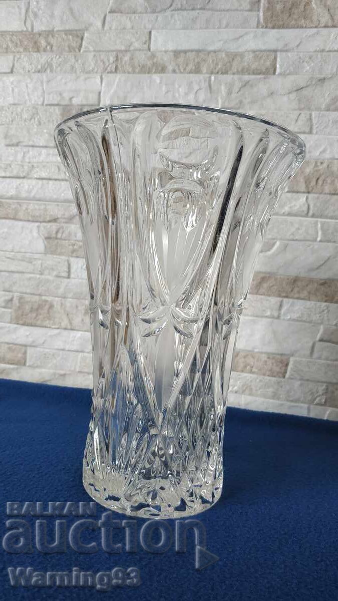 Παράδοση Μεγάλο κρυστάλλινο βάζο - Φυτό Kitka - 22 cm