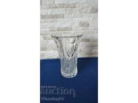 Голяма кристална ваза - Завод Китка - 22см