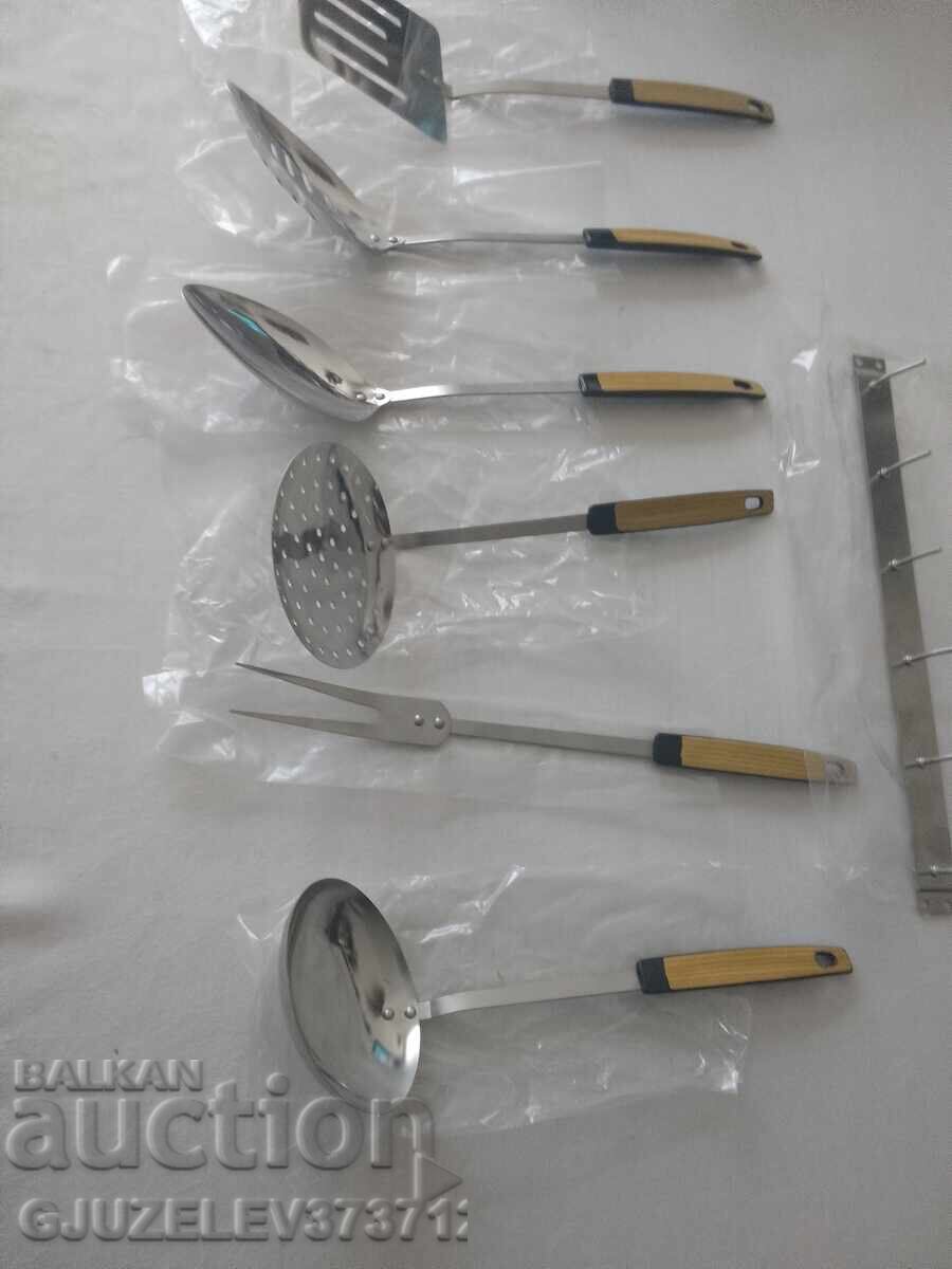 Vintage Japanese Cooking Utensils 1981, unused