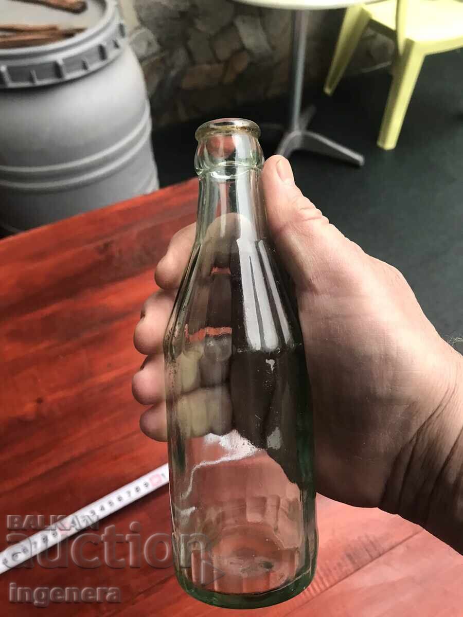 Auction  GLASS BOTTLE