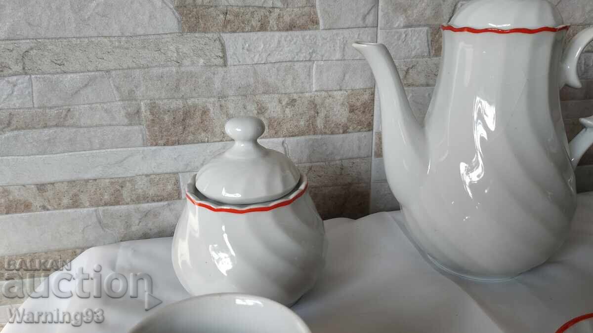 Auction Brand new coffee service - 15 parts - Kitka Factory Auction Brand new coffee service - 15 parts - Kitka Factory