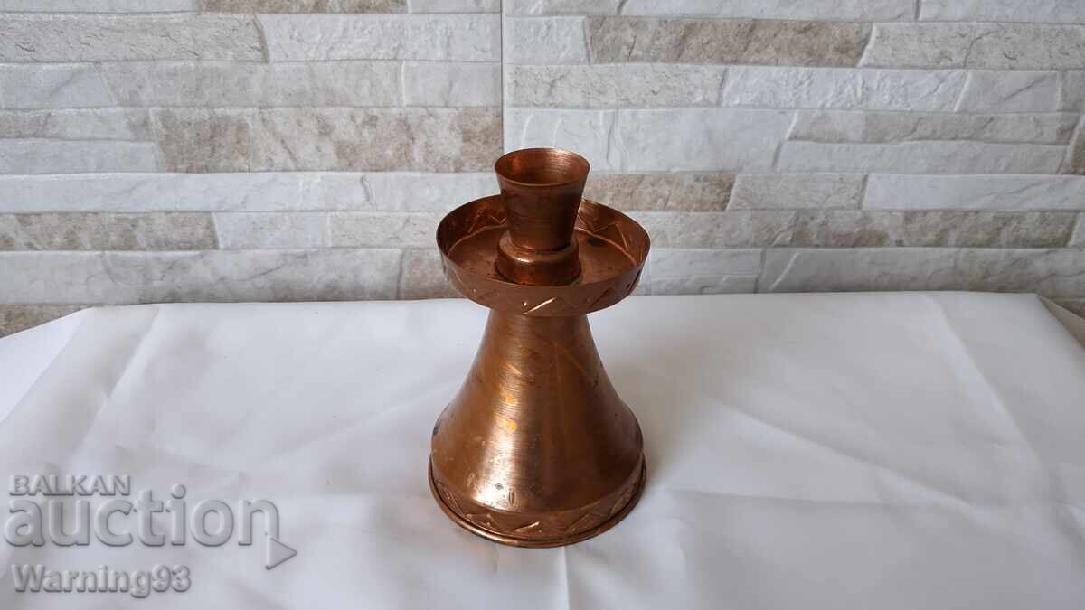 Παλαιός κηροπήγιο μέλι - 15 εκ - Made in Germany - Αντίκα Παλαιός κηροπήγιο μέλι - 15 εκ - Made in Germany - Αντίκα