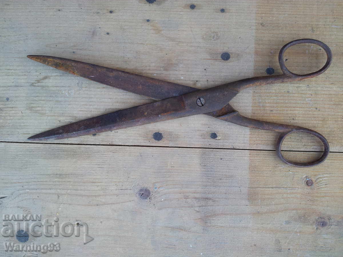 Licitație Foarfece vechi forjate - Antichitate Licitație Foarfece vechi forjate - Antichitate