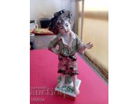 Figurină de porțelan veche, marcată