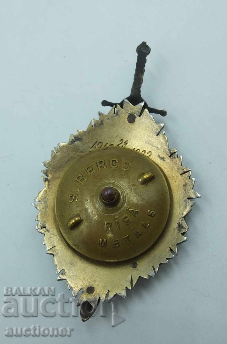 Latvian badge, 6th Infantry Regiment "Riga" - 5 Latvian badge, 6th Infantry Regiment "Riga" - 5