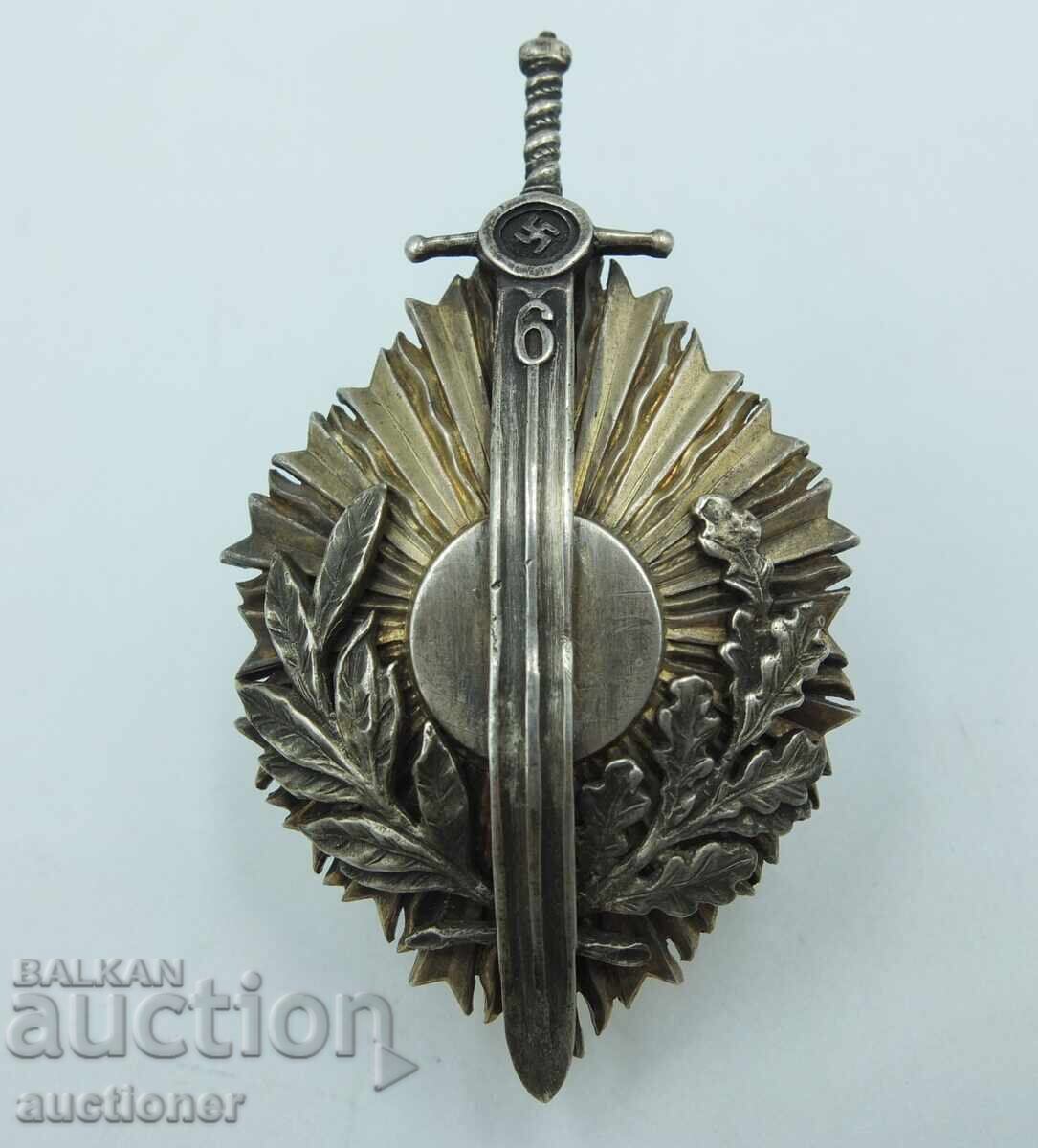 Latvian badge, 6th Infantry Regiment "Riga" - 7 Latvian badge, 6th Infantry Regiment "Riga" - 7