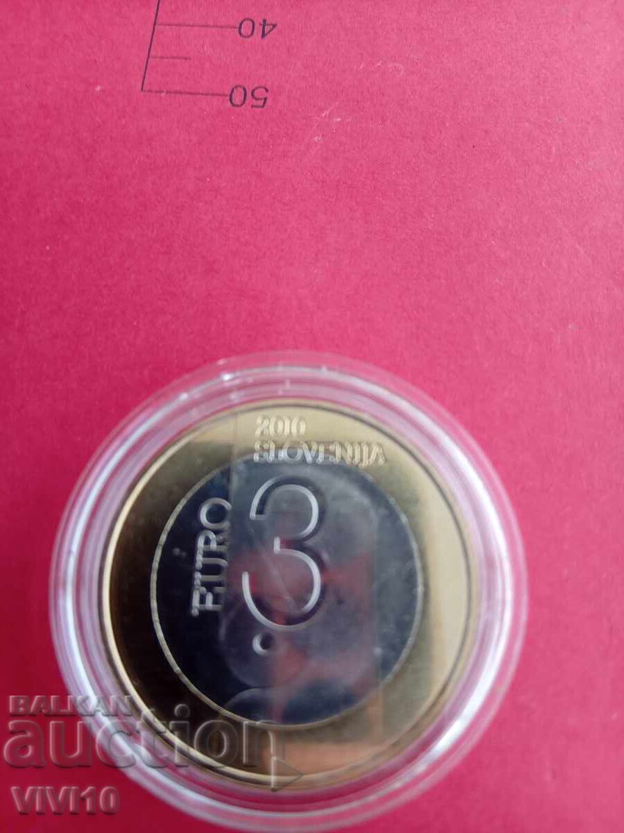 3 Ευρώ 2010 Σλοβενία 3 Ευρώ 2010 Σλοβενία