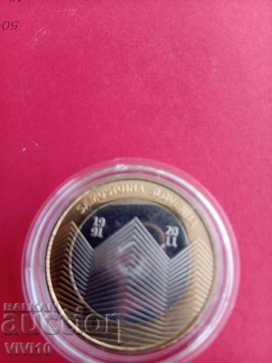 3 Ευρώ 2011 Σλοβενία με τιμή € 7.00 | 13.69 BGN