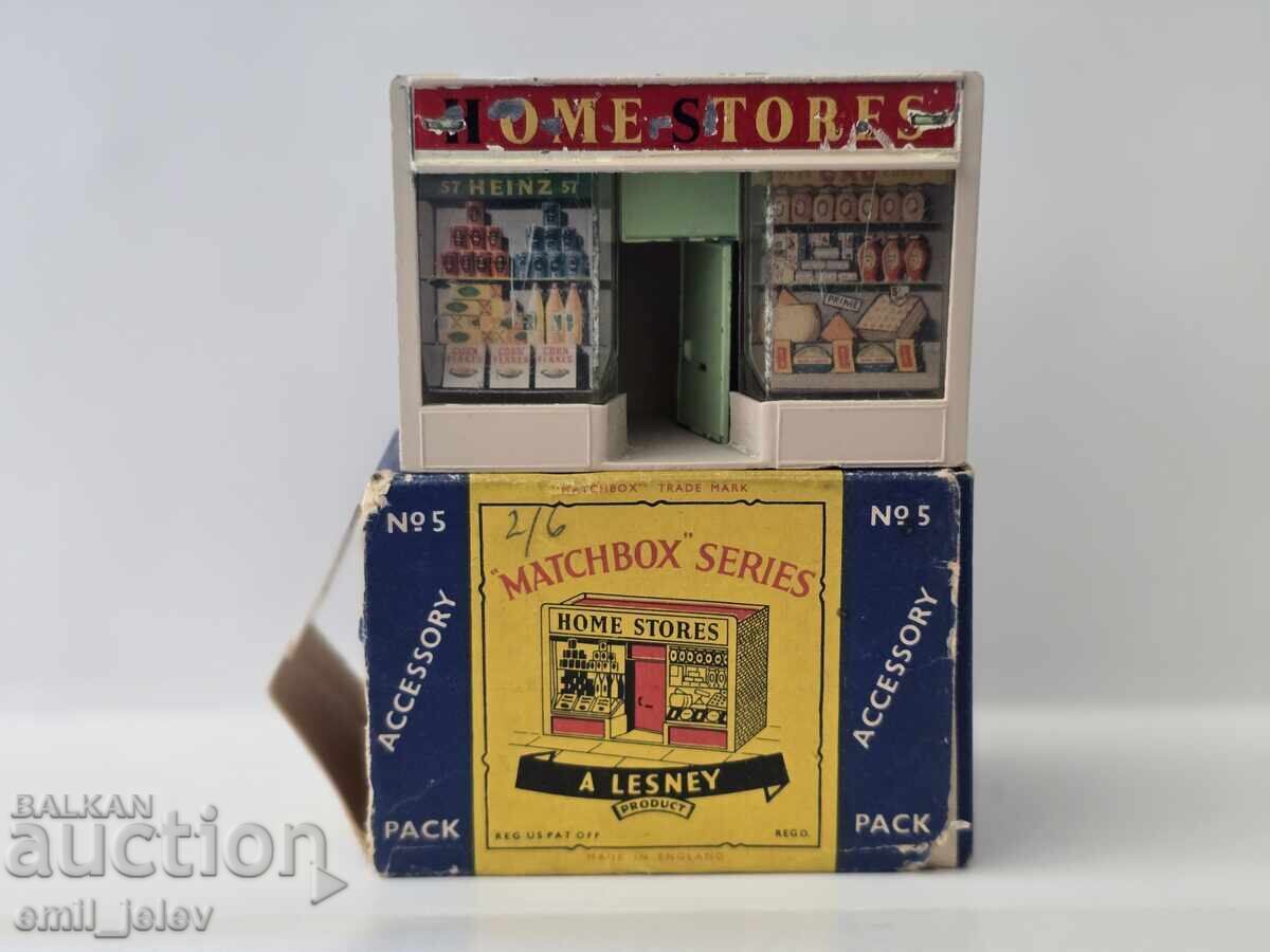 MATCHBOX LESNEY- 1961 SHOP ACCESSORY PACK No5 "HOME STORE"