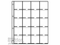 Φύλλα νομισμάτων Hartberger σε κάρτες A4 / 20