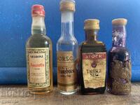 Old souvenir bottles, small bottles for collection - Lot-30