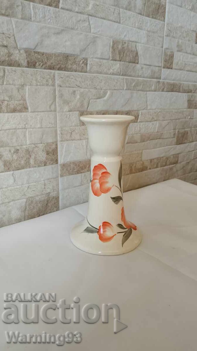 Old porcelain candle holder - Bononia - town of Vidin with price 20.00 BGN | € 10.23 Old porcelain candle holder - Bononia - town of Vidin with price 20.00 BGN | € 10.23