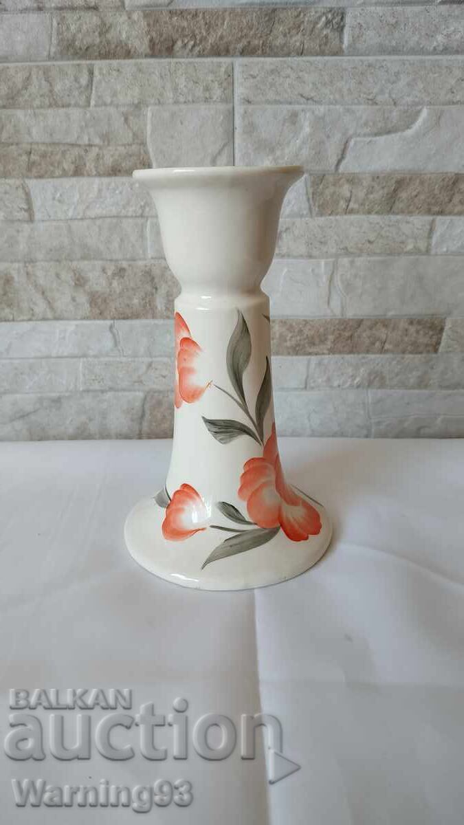 Suport de lumanari vechi din portelan - Bononia - orasul Vidin