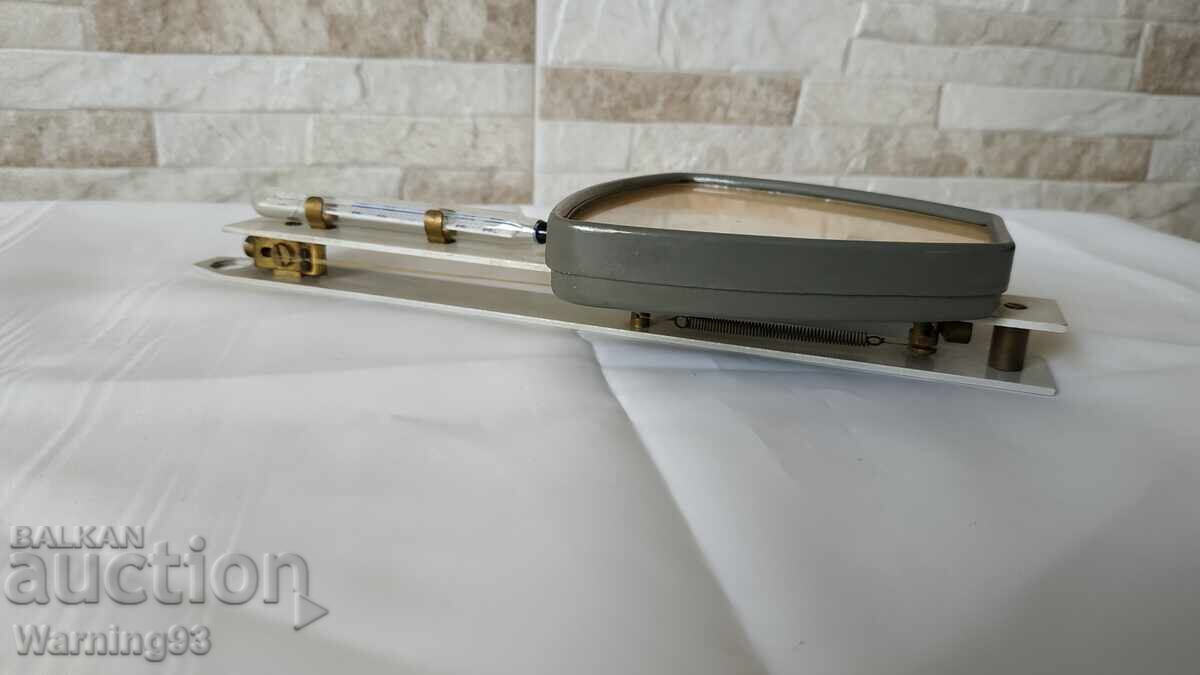 Old metal appliance - thermometer and hygrometer - WSZ KRAKOW - 5 Old metal appliance - thermometer and hygrometer - WSZ KRAKOW - 5