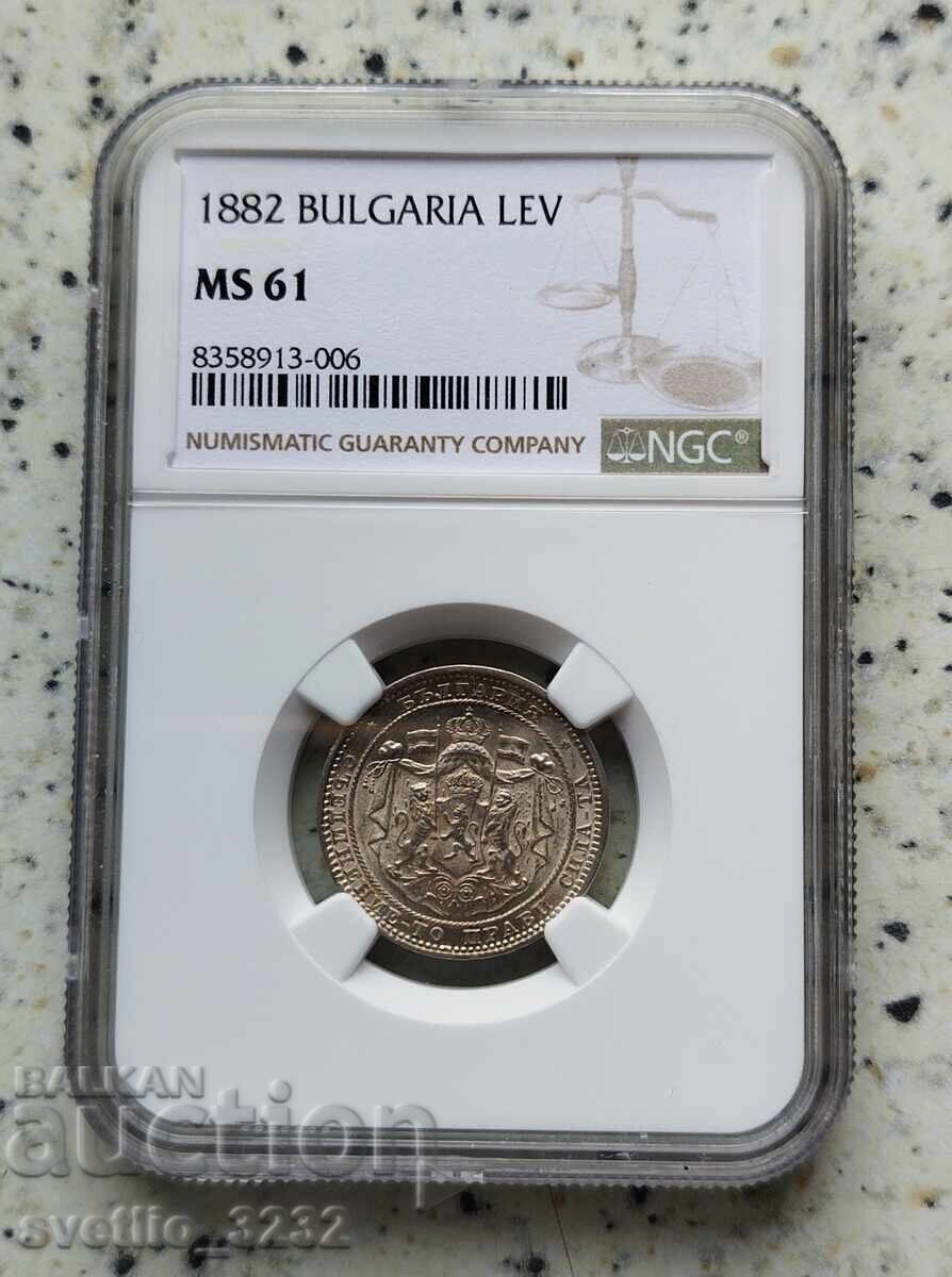 1 Lev 1882 MS 61 NGC
