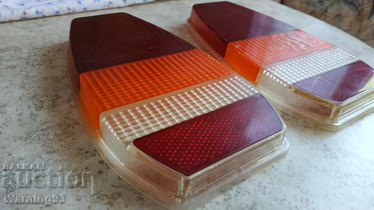 Set of tail lights (stop lights) for Skoda 105 / 120 - New with price 35.00 BGN | € 17.90 Set of tail lights (stop lights) for Skoda 105 / 120 - New with price 35.00 BGN | € 17.90