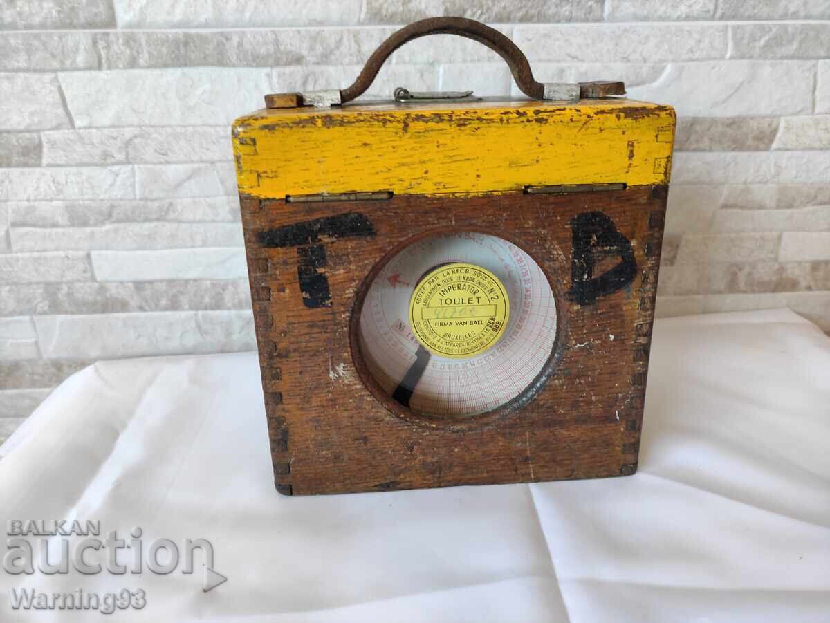 Белгийски часовник -Coulet Excelsior -за състезание с гълъби с цена 78.00 лв. | € 39.88