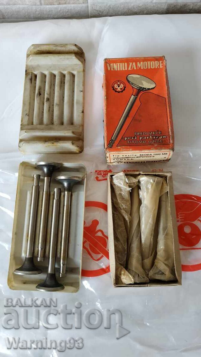 Auction Valve set for Skoda S100 and 1000MB - New Auction Valve set for Skoda S100 and 1000MB - New