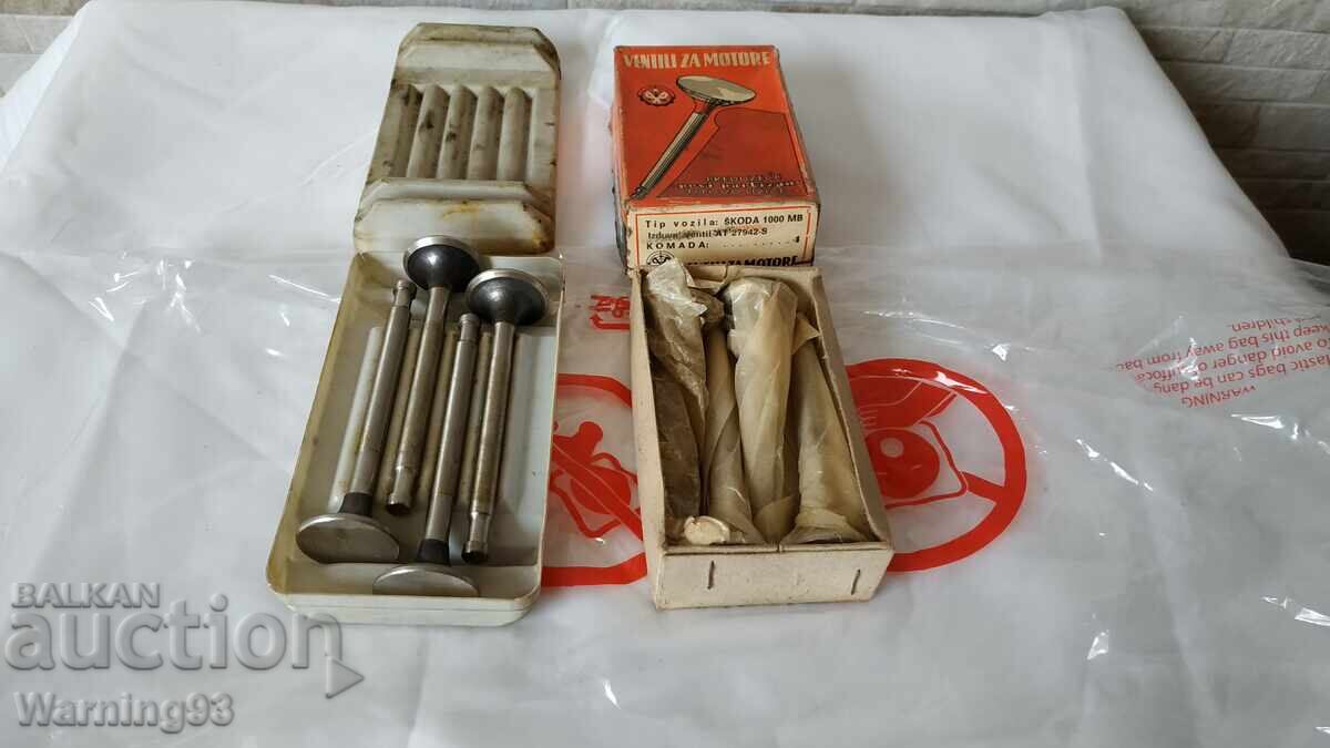 Set supape pentru Skoda S100 și 1000MB - Nou - 5 Set supape pentru Skoda S100 și 1000MB - Nou - 5