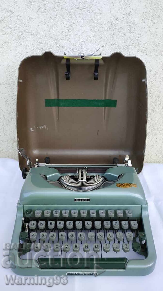 Пишеща машина Imperial Good Companion 4 - Made in England Пишеща машина Imperial Good Companion 4 - Made in England