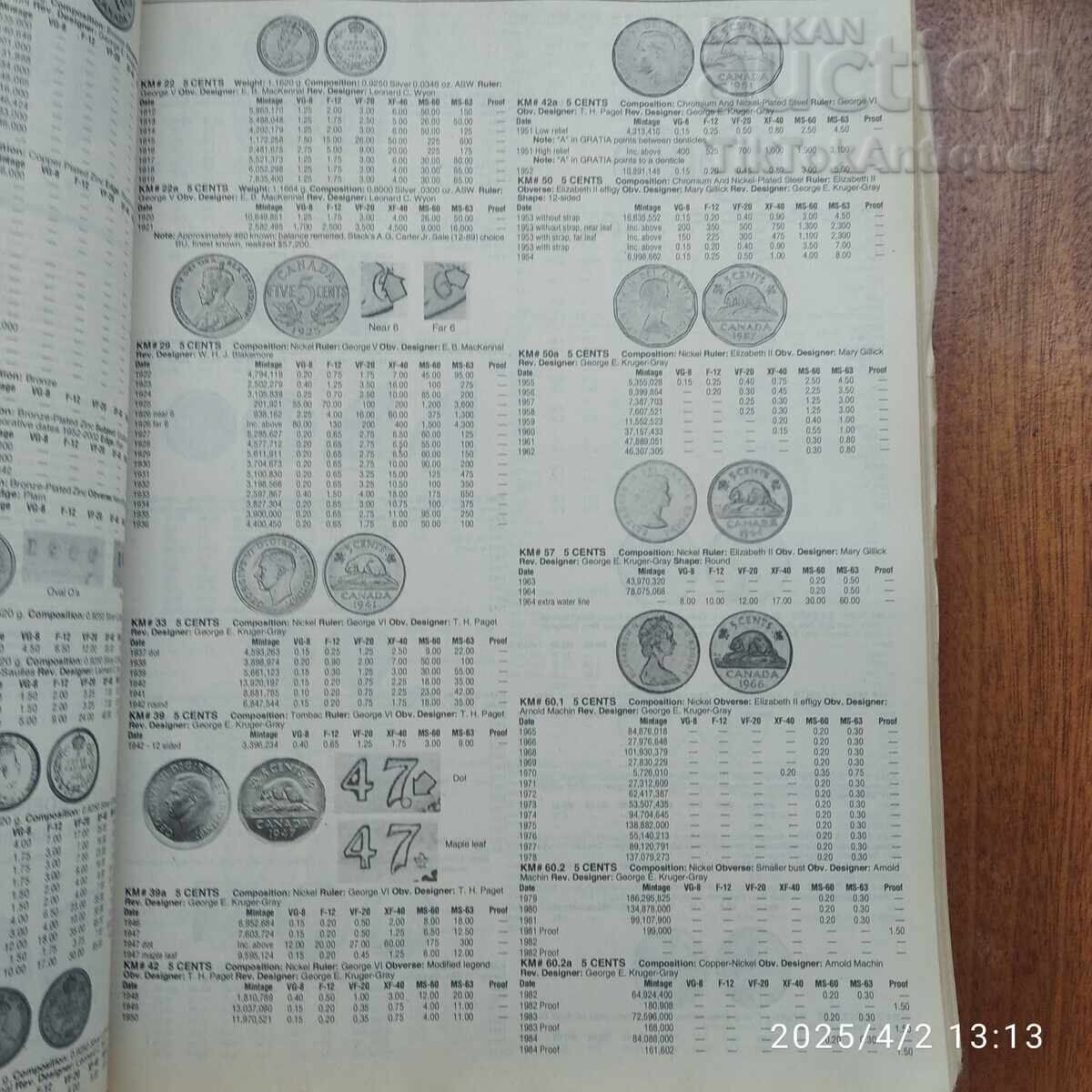 Standard Catalog of World Coins from 1901 to Present - 5 Standard Catalog of World Coins from 1901 to Present - 5