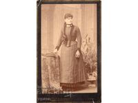 СТАРА ФОТОГРАФИЯ - КАРТОН - Д.КАРАСТОЯНОВ – СОФИЯ - М2608