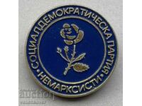 40707 Bulgaria semn Partidul Social Democrat Nemarxist