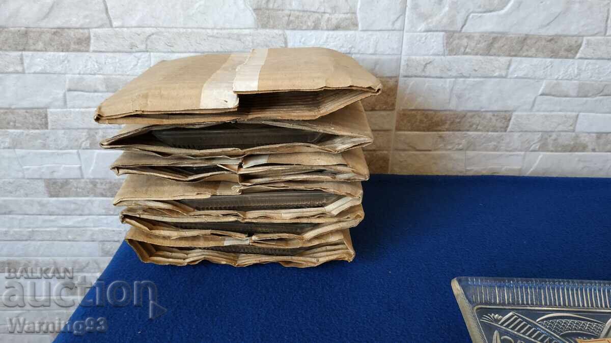 Комплект десертни стъклени чиниики - 6 бр. - Завод Китка - 5