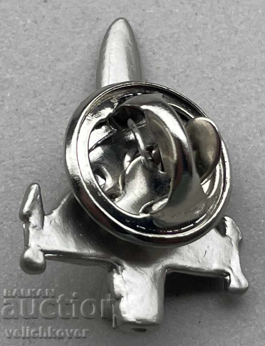 40710 Bulgaria USA Military Badge Airplane Fighter F-16 with price 10.00 BGN | € 5.11